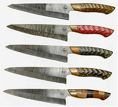K4U-124 Damaszk Honesuki kés