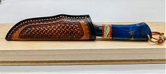 QMK-159 Damaszk fix kés