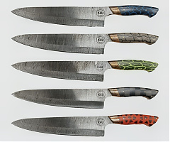 K4U-133 Damaszk Chef-260 kés